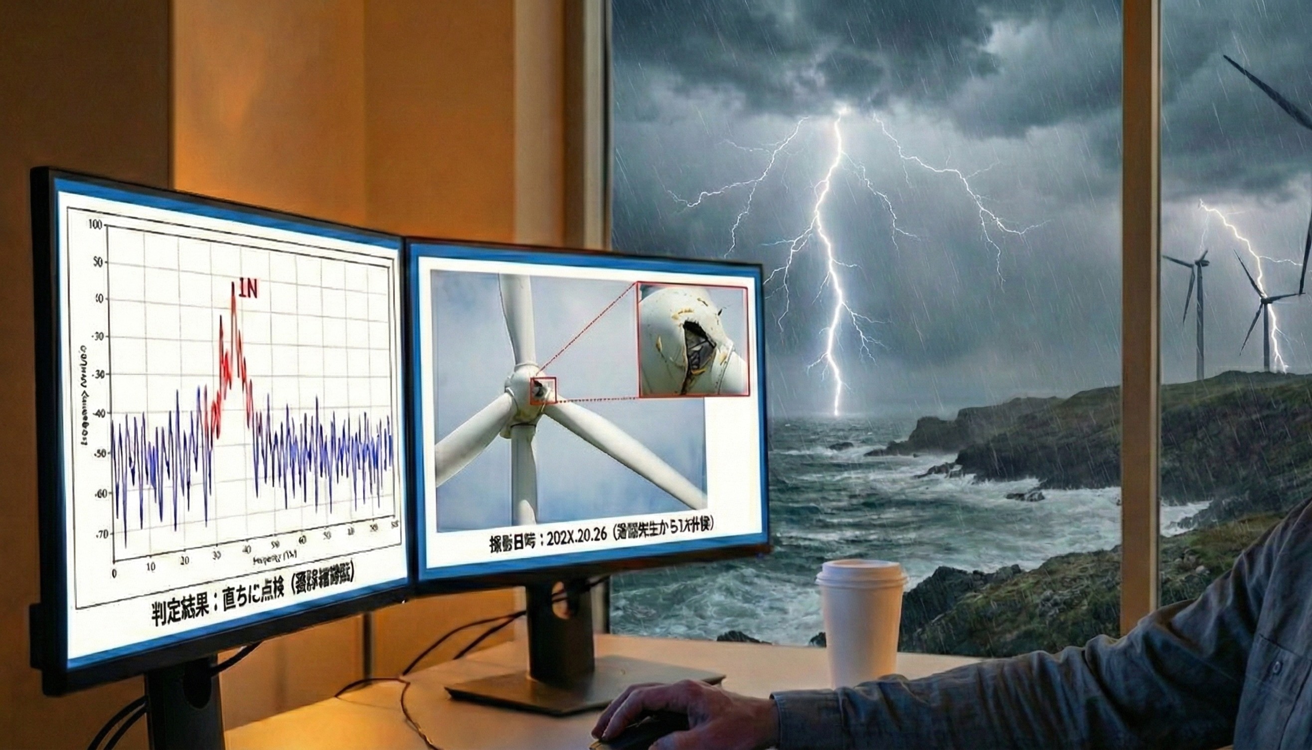 オフィスでの遠隔監視